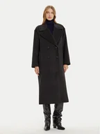 Płaszcze damskie - Imperial Płaszcz zimowy KI54IID Czarny Loose Fit - miniaturka - grafika 1