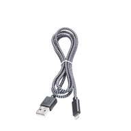 Kable komputerowe i do monitorów - Kabel USB A / LIGHTNING MFI 1m LEXMAN - miniaturka - grafika 1