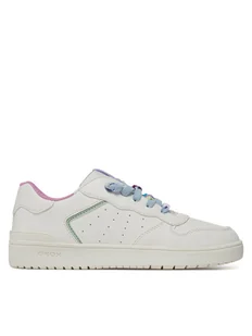 Geox Sneakersy J Washiba Girl J45HXD 0003W C0653 D Biały - Buty dla dziewczynek - miniaturka - grafika 1