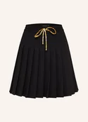 Spódnice - Versace Plisowana Spódnica schwarz - miniaturka - grafika 1