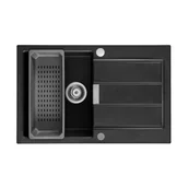 Zlewozmywaki - Zlewozmywak granitowy S2D 611-78 Franke - miniaturka - grafika 1