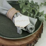 Scrapbooking - Zawieszki modern garden - dzi?kujemy, 20 szt., 5,7 x 5,7 cm - miniaturka - grafika 1