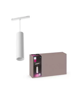 Philips Hue Perifo Ceiling Pendant Cylinder Lamp - White - Systemy inteligentnych domów - miniaturka - grafika 1
