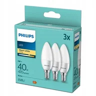 Żarówki LED - 3x Żarówka E14 Philips Led 5W 40W 470 lumenów barwa ciepła 2700K - miniaturka - grafika 1