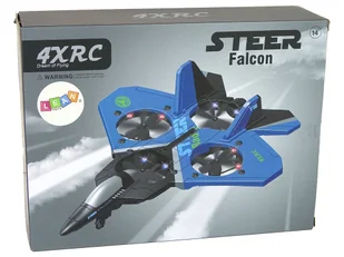 Odrzutowiec Zdalnie Sterowany R/C Pianka 360 Stopni LED - Modele zdalnie sterowane - miniaturka - grafika 8