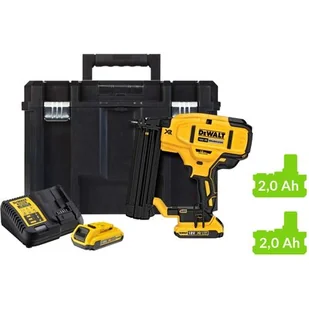 DeWalt DCN680D2-QW akumulatorowa gwoździarka 18V 2x2,0Ah 18Ga 15-54mm silnik bezszczotkowy w walizce - Gwoździarki i zszywacze - miniaturka - grafika 1