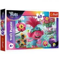 Puzzle - Trefl Puzzle 60el W muzycznym świecei Trolli 17344 - miniaturka - grafika 1