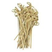 Pozostałe akcesoria kuchenne - Fackelmann Patyczki do szaszłyków bambus 50szt/15cm 56646 - miniaturka - grafika 1