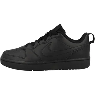 Buty Nike Court Borough Low 2 (Gs) Rozmiar 36.5 Czarny - BQ5448-001 - Buty trekkingowe dziecięce - miniaturka - grafika 1