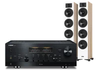 Zestawy stereo - Yamaha MusicCast R-N2000A (czarny) + Diva 6 (dąb) - miniaturka - grafika 1