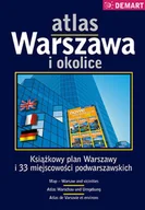 Atlasy i mapy - Demart Warszawa i okolice Atlas - Demart - miniaturka - grafika 1
