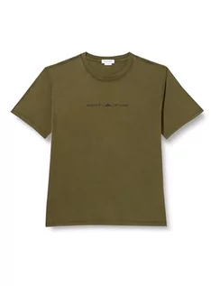 Koszulki męskie - Replay koszulka męska regular fit, 234 Dark Olive, XXL - grafika 1