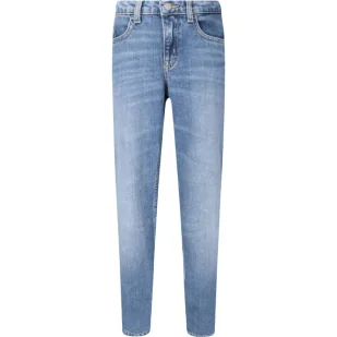 CALVIN KLEIN JEANS Jeansy | Straight fit - Spodnie sportowe damskie - miniaturka - grafika 1