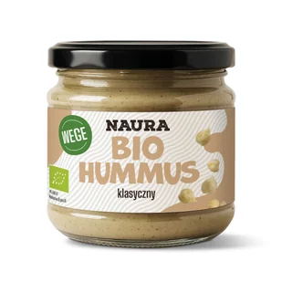 Naura Hummus klasyczny 190 g Bio - Pasty warzywne - miniaturka - grafika 1