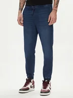 Spodnie męskie - Jack&Jones Joggery Gordon 12249152 Granatowy Tapered Fit - miniaturka - grafika 1