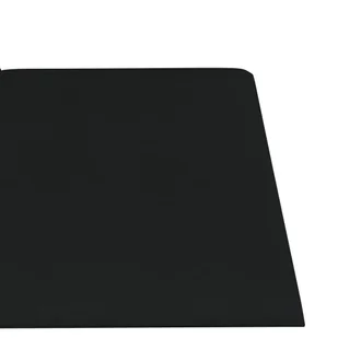 Panele ścienne, 12 szt., czarne, 30x15 cm, tkanina, 0,54 m² - Panele ścienne i boazeria - miniaturka - grafika 6