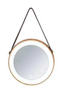 Lustro ścienne z oświetleniem LED Wenko Usini, ø 21 cm - Lustra - miniaturka - grafika 1