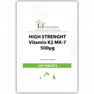 Witaminy i minerały - Forest Witamina K2 MK-7 500mcg 250 tab Naturalna - miniaturka - grafika 1