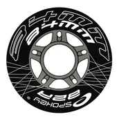 Akcesoria do skatingu - Spokey Kółka do łyżworolek Pu 84 MM PU 84 PU 84 - miniaturka - grafika 1