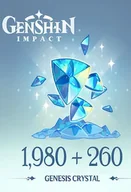 Gry PC Cyfrowe - Genshin Impact 1,980 + 260 Genesis Crystals - ReidosCoins Key - GLOBAL - miniaturka - grafika 1