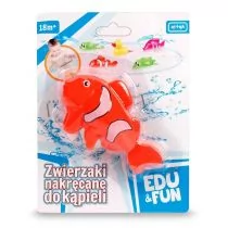 Artyk Zwierzaki nakręcane do kąpieli Edu&amp;Fun - Zabawki do kąpieli - miniaturka - grafika 1