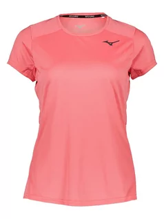 Koszulki sportowe damskie - Mizuno Koszulka sportowa "2Loop" w kolorze jasnoróżowym - grafika 1