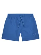 Spodenki damskie - Guess Szorty kąpielowe L5GZ05 WG282 Niebieski Regular Fit - miniaturka - grafika 1