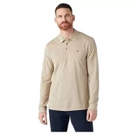 Koszulki męskie - All Terrain Gear X Wrangler Ls Refined męska koszulka polo, Lead Grey, 4XL - miniaturka - grafika 1
