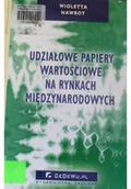 Finanse, księgowość, bankowość - Udziałowe papiery wartościowe na rynkach międzynarodowych - miniaturka - grafika 1