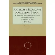 Historia świata - UMCS Wydawnictwo Uniwersytetu Marii Curie-Skłodows Materiały źródłowe do dziejów Żydów w księgach grodzkich lubelskich z doby panowania Zygmunta III Wazy 1587-1632 - Henryk Gmiterek - miniaturka - grafika 1