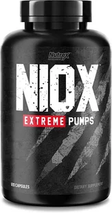 Nutrex - NIOX, 120 kapsułek miękkich - Przedtreningówki - miniaturka - grafika 1