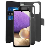 Etui i futerały do telefonów - PURO Etui z klapką plecki + portfel 2w1 Wallet Detachable 2 in 1 do Galaxy A33 5G, czarne SGA33BOOKC3BLK - miniaturka - grafika 1