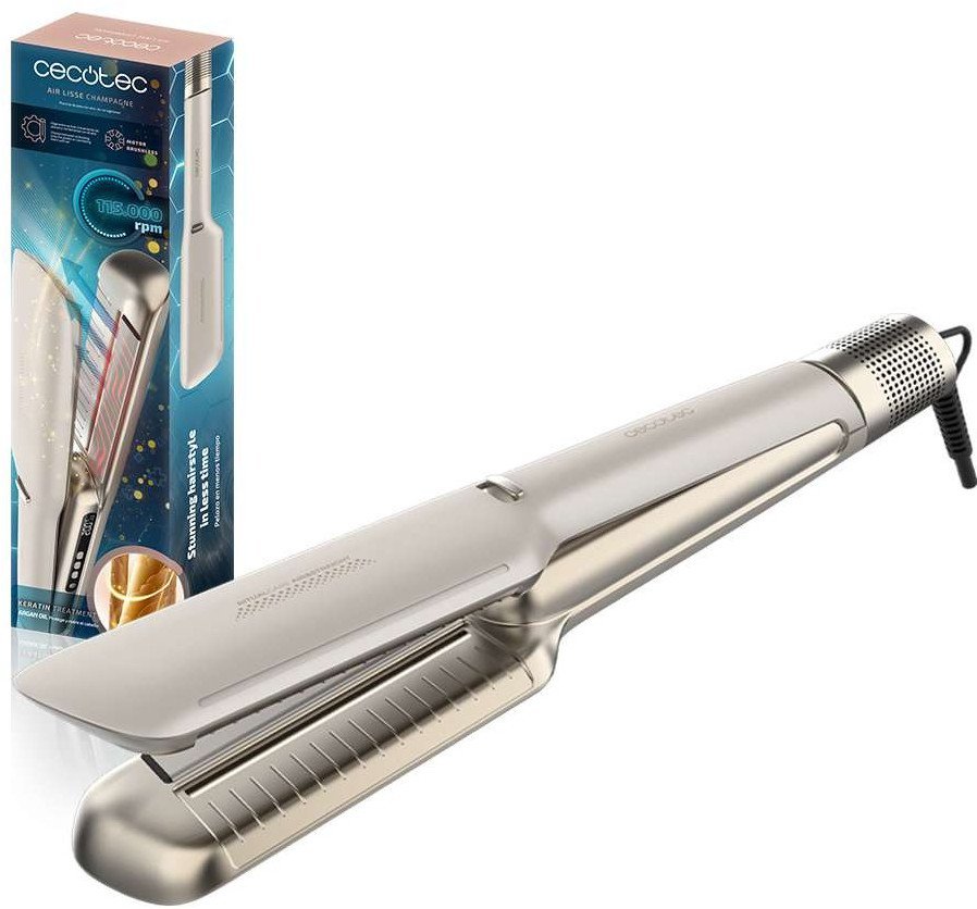 Cecotec Prostownica do włosów Air Lisse Champagne