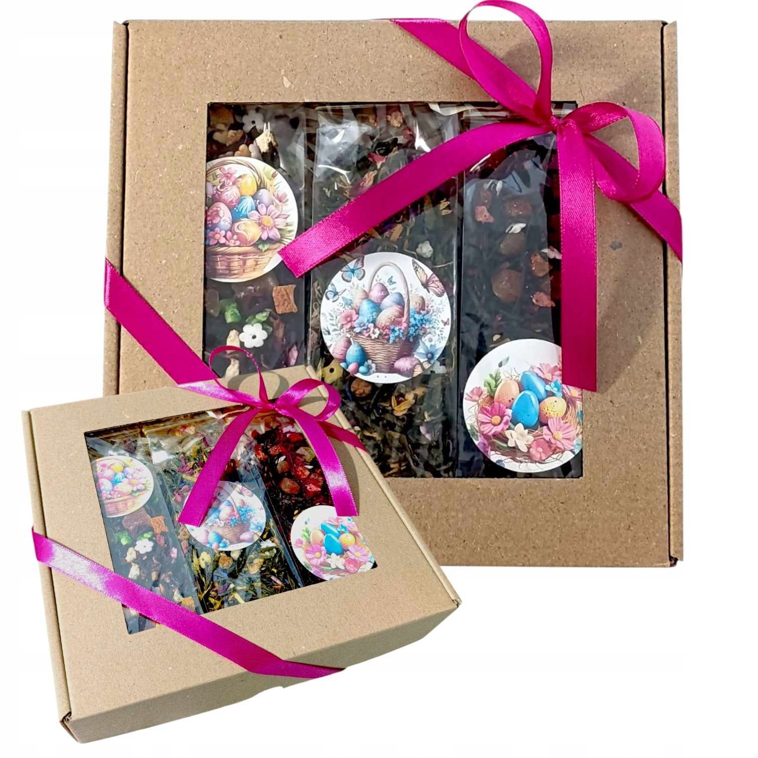 Upominek na Wielkanoc Herbata Czarna Zielona Owocowa Różne Smaki