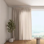 Zasłony - Zasłona na taśmie marszczącej 1 szt., lniany, Linen - miniaturka - grafika 1