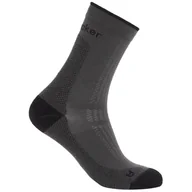 Skarpetki męskie - Damskie skarpety Icebreaker W Mer Hike+ Ultralight Quarter Rozmiar skarpet: 41-43 / Kolor: szary - miniaturka - grafika 1