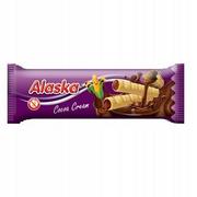 Ciastka - Alaska FOODS rurki kukurydziane z kremem czekoladowym 18g 8588005524018 - miniaturka - grafika 1