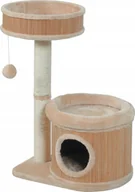 Drapaki dla kotów - Zolux ZOLUX Drapak dla kota BAMBOO 2 kol. beżowy 76 cm - miniaturka - grafika 1