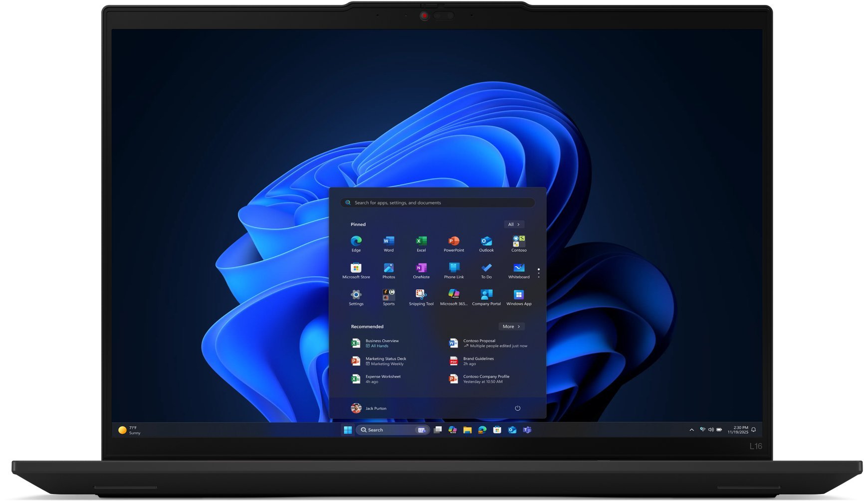 Lenovo ThinkPad L16 Gen 2 Intel 21SA001JCK