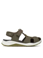 Buty dla chłopców - ECCO Sandały X-Trinsic K Fisherman 71063355894 Zielony - miniaturka - grafika 1