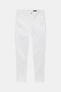 Spodnie damskie - Superdry Spodnie - Biały - Kobieta - 29/32 CAL(M) - W7010395A - 01C - grafika 1