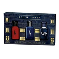 Wody i perfumy damskie - SET RALPH LAUREN World Of Polo Blue EDT spray 40ml + Red EDT spray 40ml + 67 EDT spray 40ml - miniaturka - grafika 1