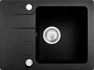 Zlewozmywaki - Kernau Zlewozmywak granitowy KGSC 4558 1B1D Black Metallic - miniaturka - grafika 1