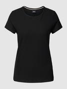 Koszulki i topy damskie - T-shirt z fakturowanym wzorem model ‘Eventsy’ - miniaturka - grafika 1