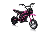 Samochody i pojazdy dla dzieci - Motor Crossowy Na Akumulator SX2328 Różowy Strong - miniaturka - grafika 1