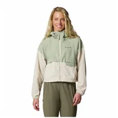 Kurtki i kamizelki sportowe damskie - Kurtka damska Columbia Spire Valley™ Cropped Windbreaker Rozmiar: S / Kolor: zielony - miniaturka - grafika 1