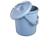 Inne akcesoria do pielęgnacji dzieci - Rotho Babydesign Wiaderko na pieluszki Bella Bambina, z uchwytem (Niebieski) - miniaturka - grafika 1