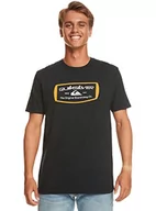 Koszulki męskie - Quiksilver Podstawowa koszulka męska czarna S - miniaturka - grafika 1