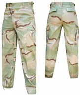 Spodnie męskie - Spodnie Bojówki Wojskowe Taktyczne Moro Mil-Tec Us Ranger Bdu Us Desert L - miniaturka - grafika 1
