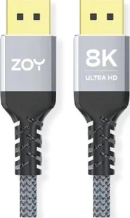 Kabel ZOY DisplayPort - DisplayPort 5m czarny ZCD5 - Kable komputerowe i do monitorów - miniaturka - grafika 1